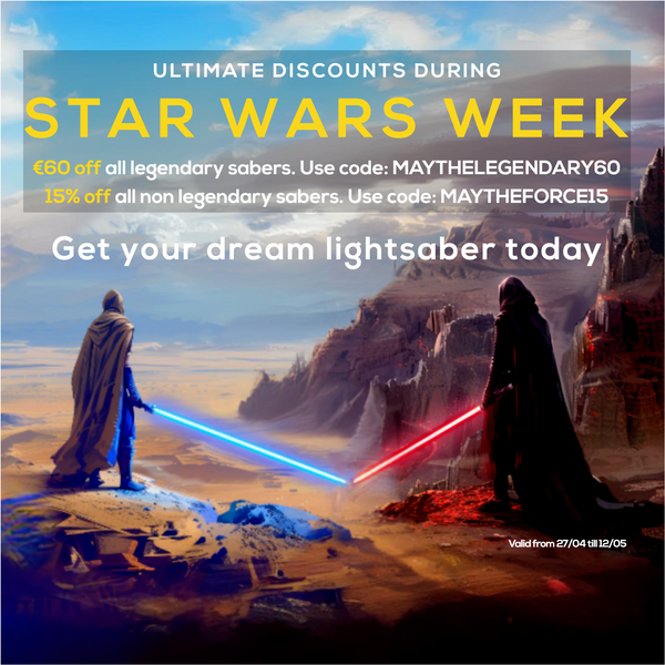 star wars lightsaber discount may the fourth coupon