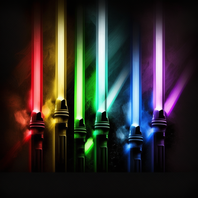 Welke kleuren lightsabers zijn er?