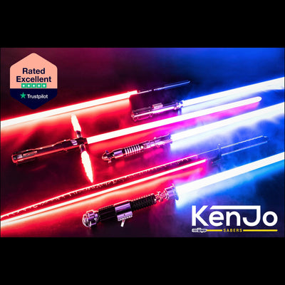 Gratis luxe lightsaber koffer en accessoires cadeau bij elke Legendary saber!!