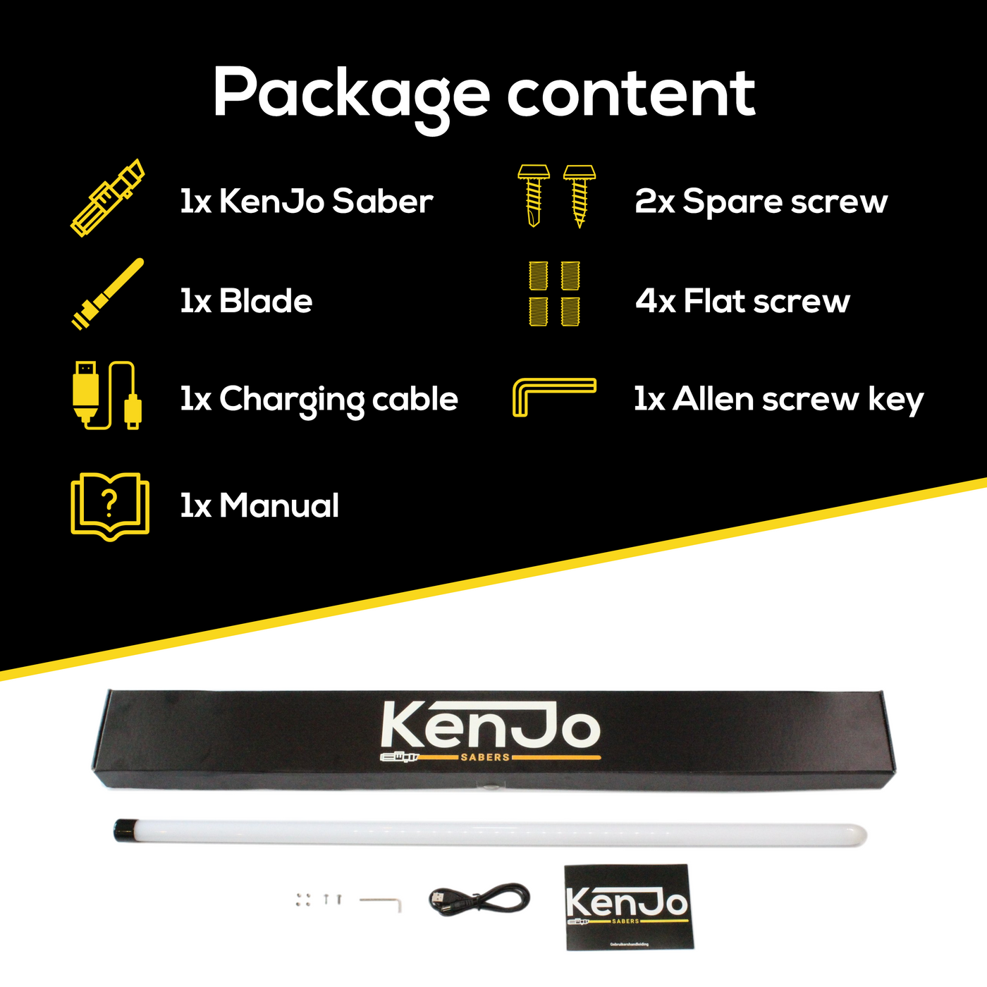 Elegance - KenJo Sabers - Star Wars Lightsaber replica Jedi Sith - Best sabershop Europe - Nederland light sabers kopen -