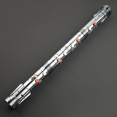 Saberstaff Zilver - KenJo Sabers - Star Wars Lightsaber replica Jedi Sith - Best sabershop Europe - Nederland light sabers kopen -