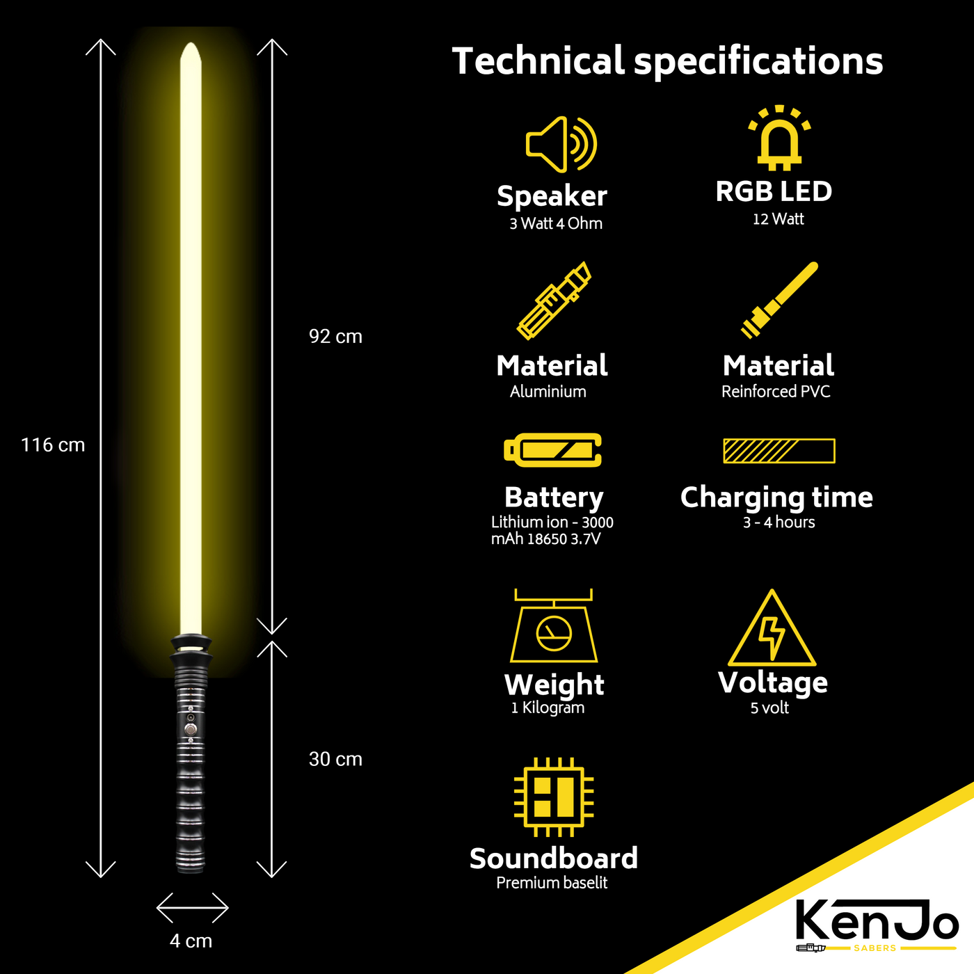 Discipulis - KenJo Sabers - Star Wars Lightsaber replica Jedi Sith - Best sabershop Europe - Nederland light sabers kopen -