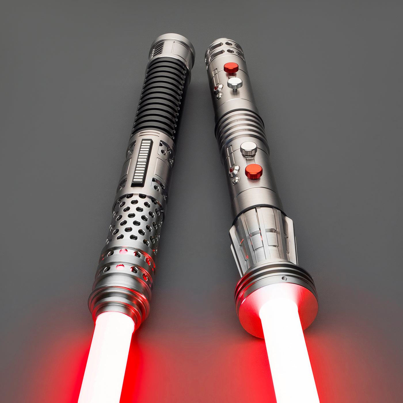 Hybrid Saberstaff - KenJo Sabers - Premium RGB Baselit - Star Wars Lightsaber replica Jedi Sith - Best sabershop Europe - Nederland light sabers kopen -